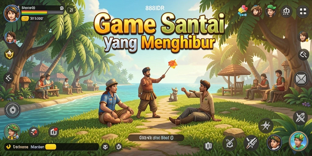 Gameplay seru dari 888IDR yang menawarkan berbagai minigame.