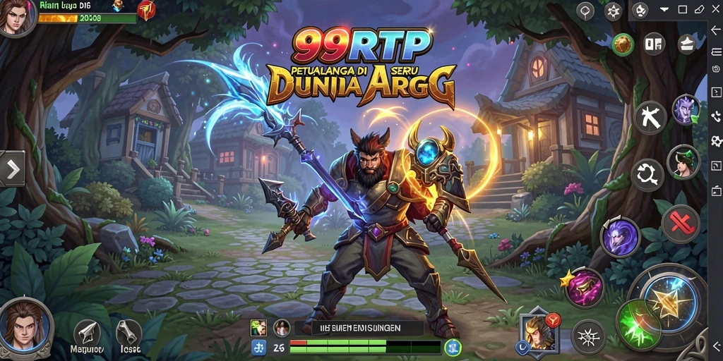 Tangkapan layar gameplay seru dari 99RTP, menampilkan aksi pertarungan yang mendebarkan.