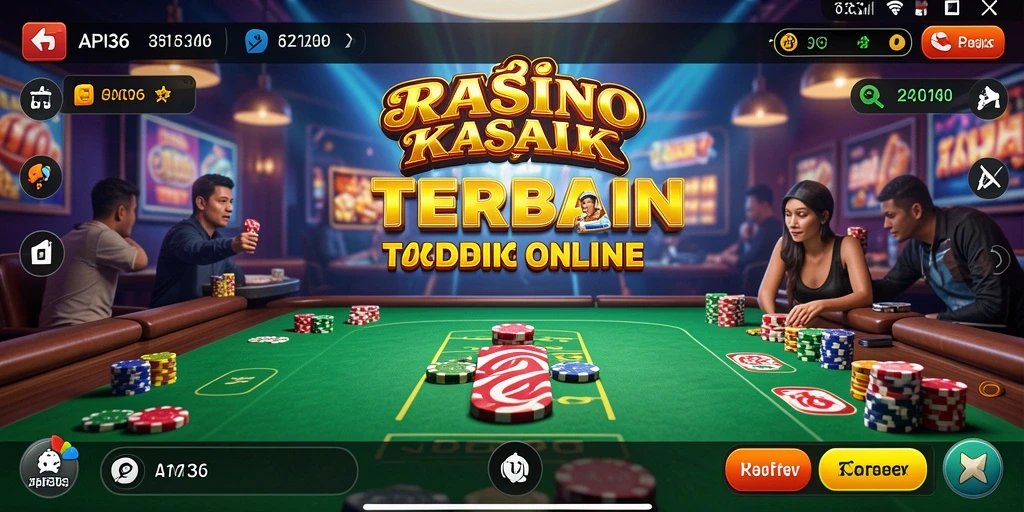 Tampilan gameplay mendebarkan dari API36 dengan fitur Kasino yang menarik.