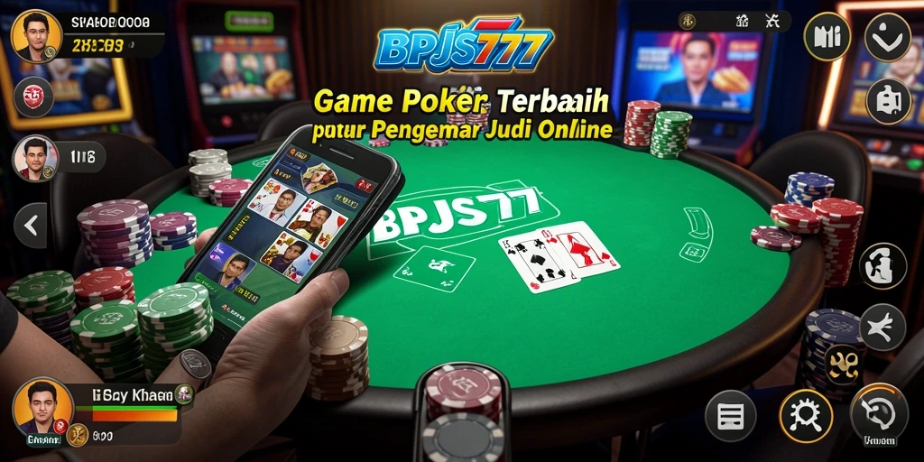 Gameplay seru BPJS777 menampilkan aksi Poker mendebarkan.