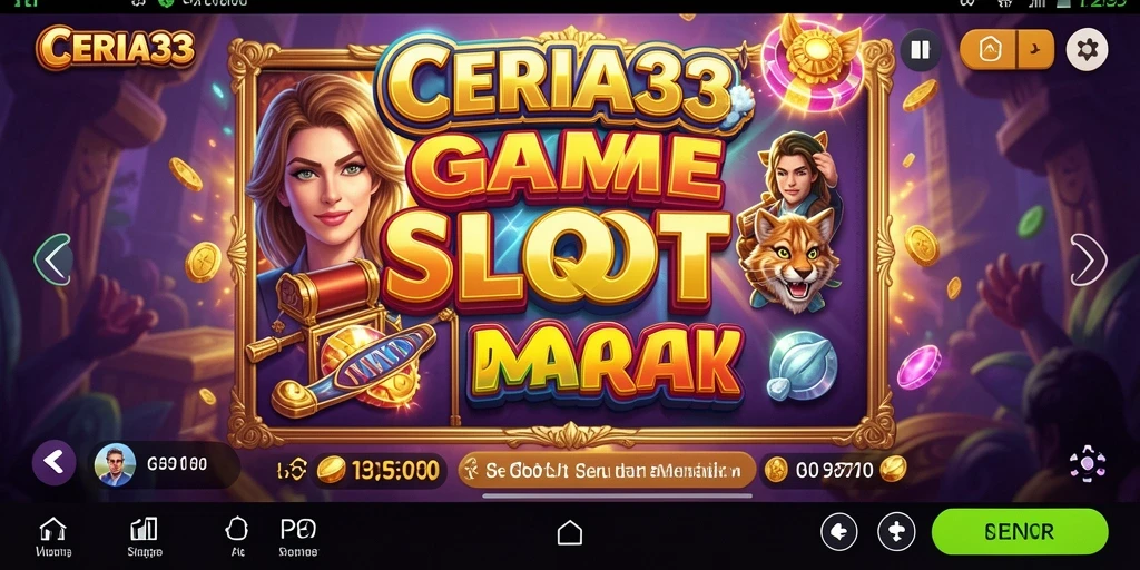 Screenshot gameplay CERIA33 yang menunjukkan keseruan permainan Slot.