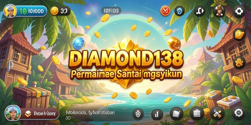 Tangkapan layar gameplay seru DIAMOND138 yang penuh warna.