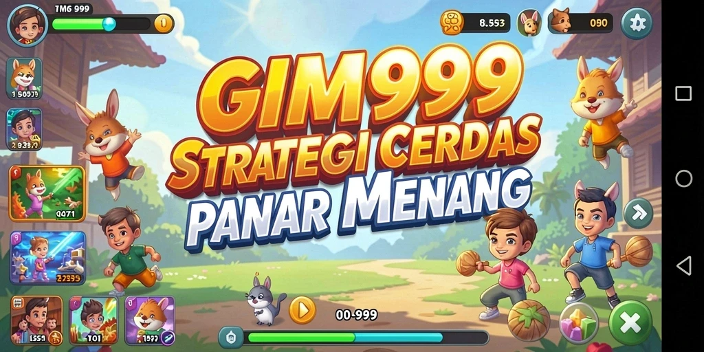 Tampilan gameplay GIM999 yang strategis dan menegangkan.