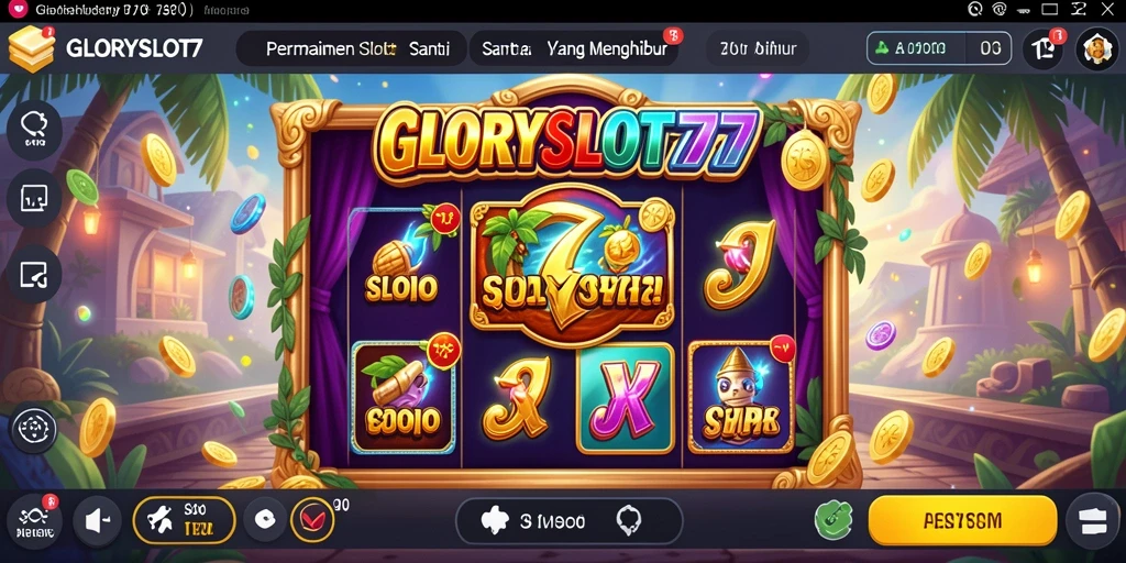 Tampilan permainan slot yang menarik dan menghibur.