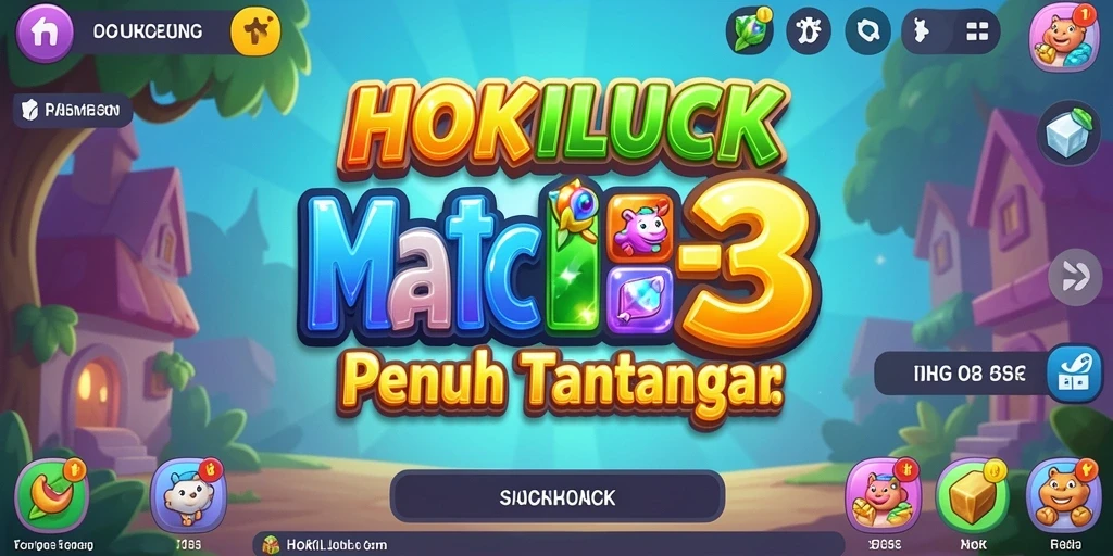 Tampilan gameplay HOKILUCK yang menarik dan penuh warna.