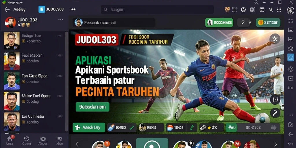 Tampilan menarik dari aplikasi JUDOL303 dengan berbagai pilihan taruhan.