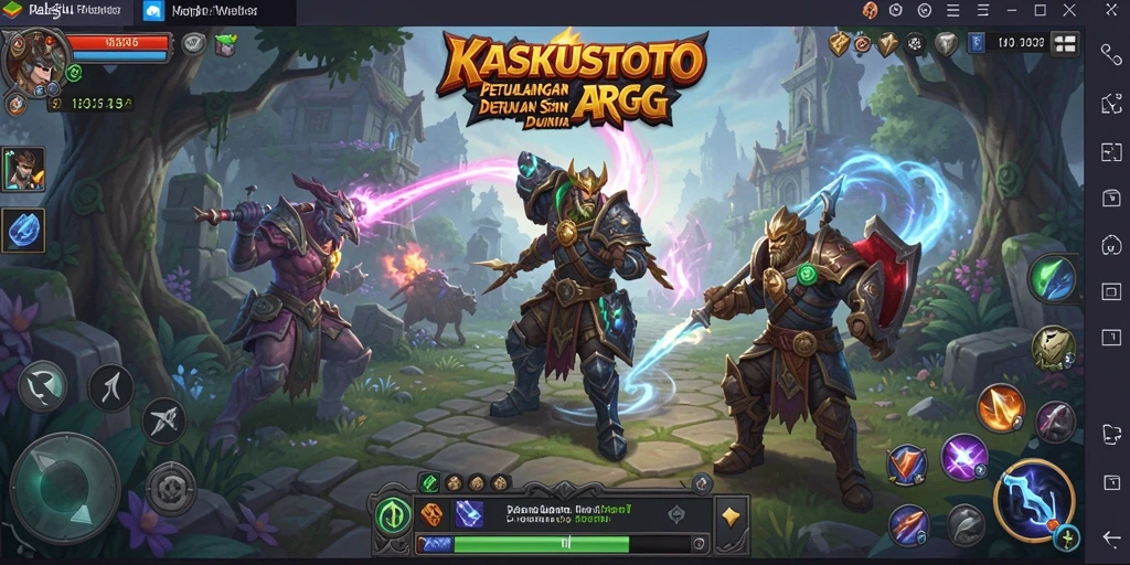 Tampilan gameplay KASKUSTOTO yang seru dan mendebarkan.