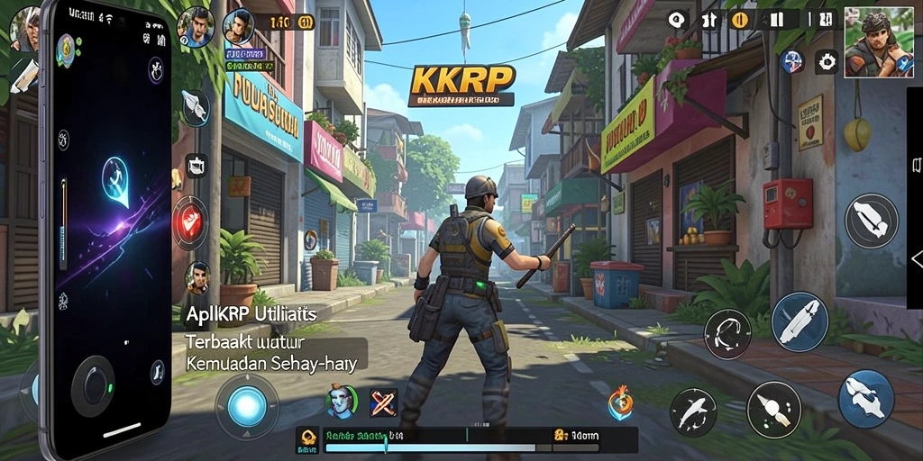 Screenshot utama KKRP yang menunjukkan antarmuka aplikasi Utility yang ramah pengguna.