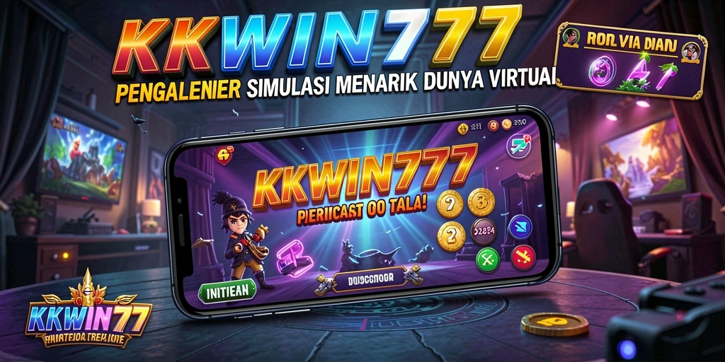 Screenshot utama KKWIN777 menunjukkan gameplay simulasi yang menarik dan interaktif.