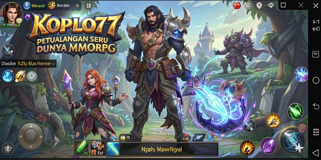 Gameplay KOPLO77 yang seru dan mendebarkan dalam dunia MMORPG.