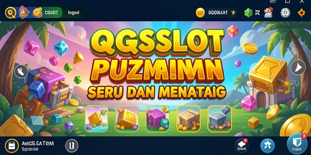 Tangkapan layar gameplay <strong>QQSLOT</strong> dengan tantangan menarik.