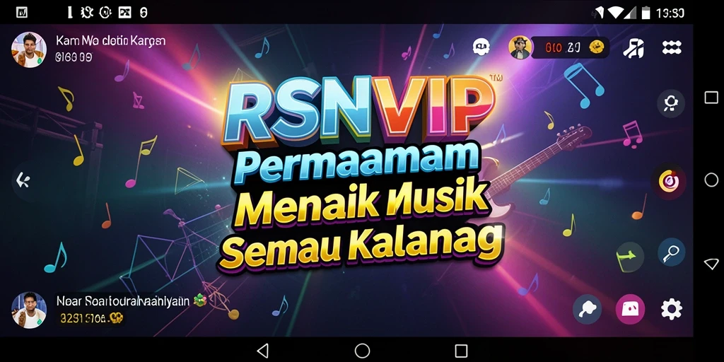 Tampilan gameplay RSNVIP yang interaktif dan penuh warna.