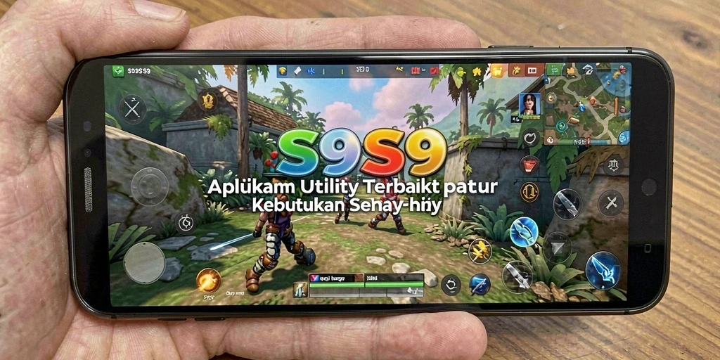 Tampilan antarmuka S9S9 yang modern dan intuitif.