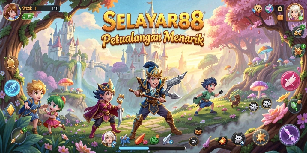 Tampilan gameplay menarik dari SELAYAR88 yang menampilkan momen petualangan.