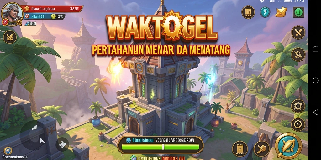 Tampilan menarik dalam gameplay Tower Defense WAKTOGEL