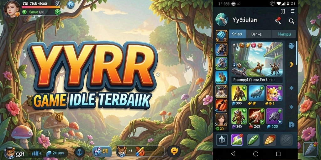 Tampilan gameplay YYRR yang mengasyikkan dan menyenangkan.